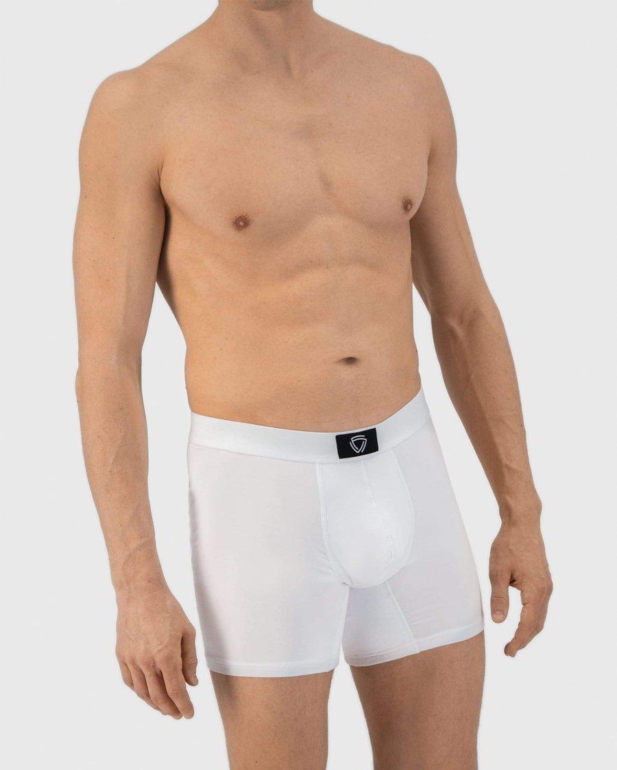 Homme - Boxers Anti-Transpiration - color__blanc