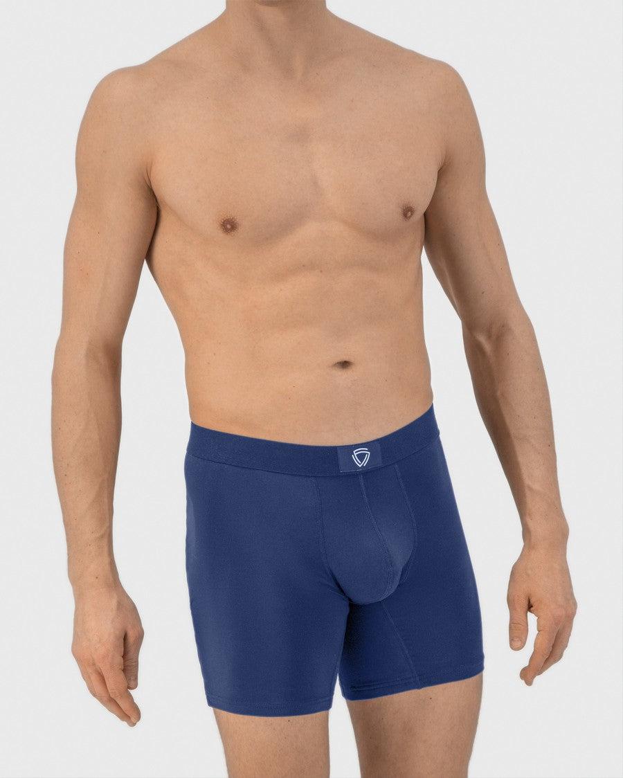 Homme - Boxers Anti-Transpiration - color__bleu marine